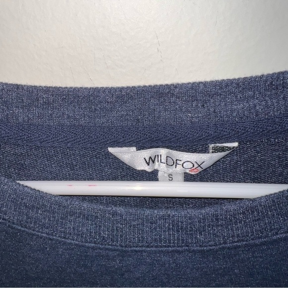 Wildfox The Statement Sweatshirt “Good Vibes” French Terry Size Small - Picture 3 of 7